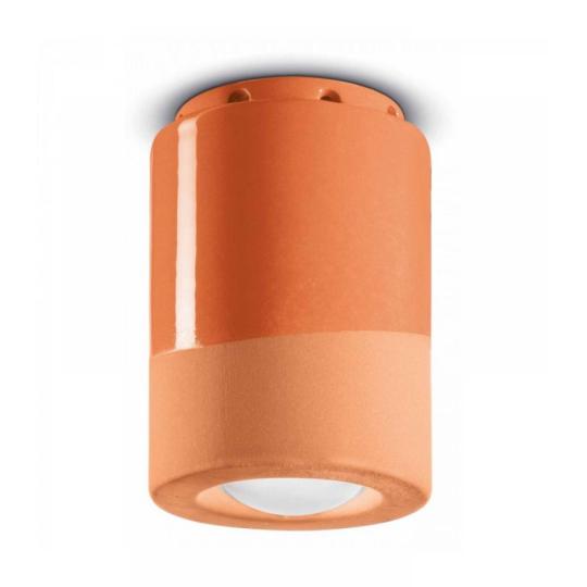 keramia narancssarga spot mediterran rusztikus videki toszkan olasz lampa vilagitas mennyezeti nappali halo konyha etkezo lameridiana ferroluce deco budapest lampak.jpg
